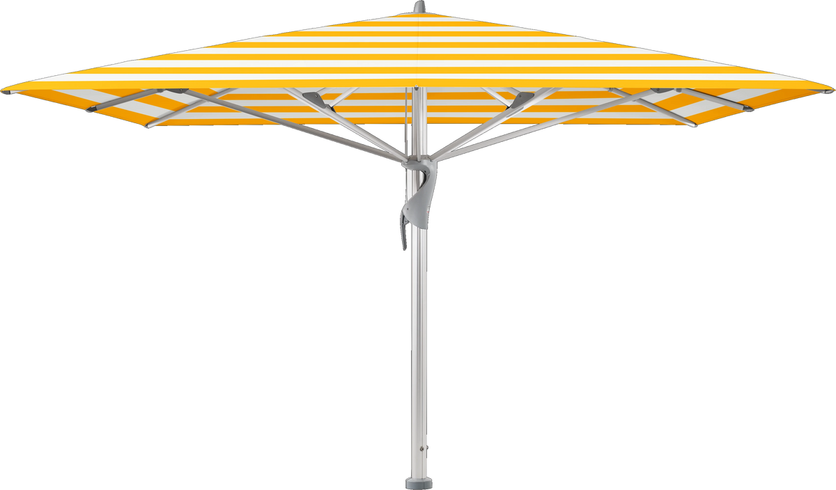 Glatz Parasol CASTELLO Pro carre Cat.5 624 Yellow Stripe