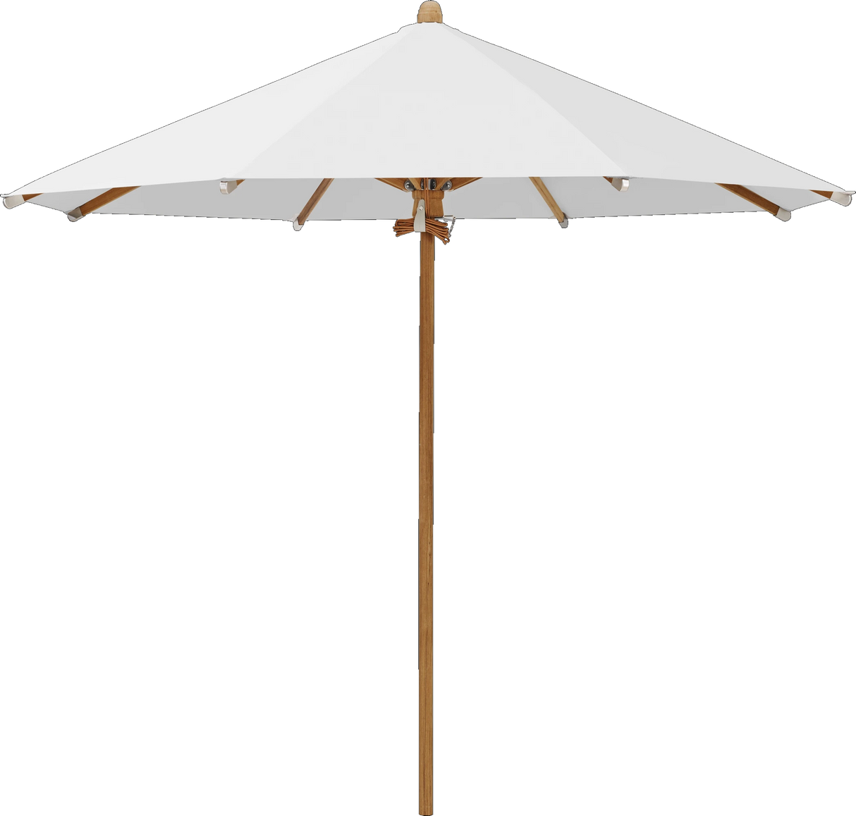 Glatz Parasol TEAKWOOD rond Cat.5 500 Plaster