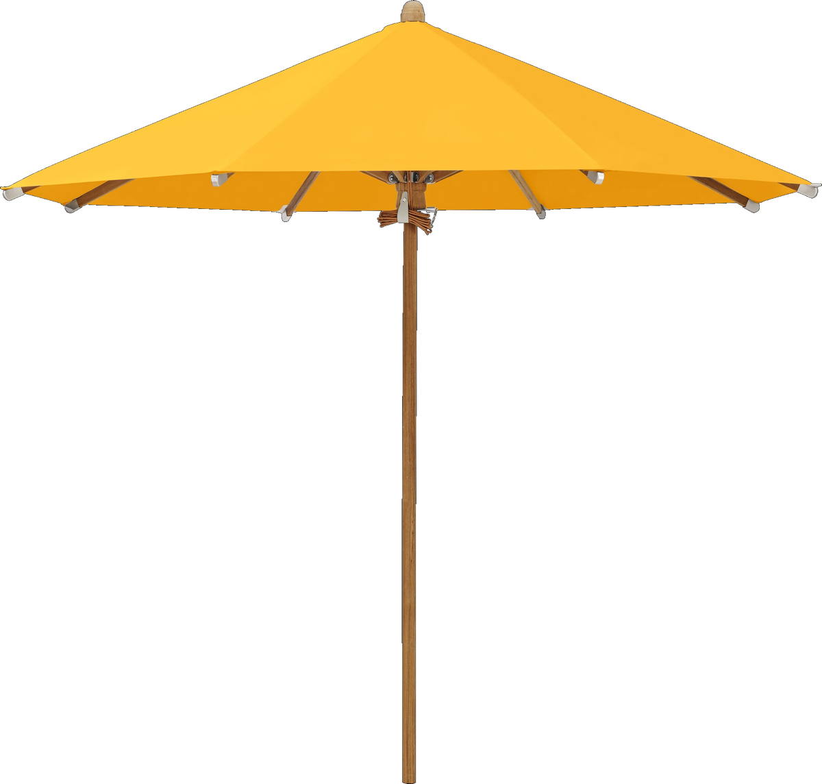 Glatz Parasol TEAKWOOD rond Cat.5 514 Corn