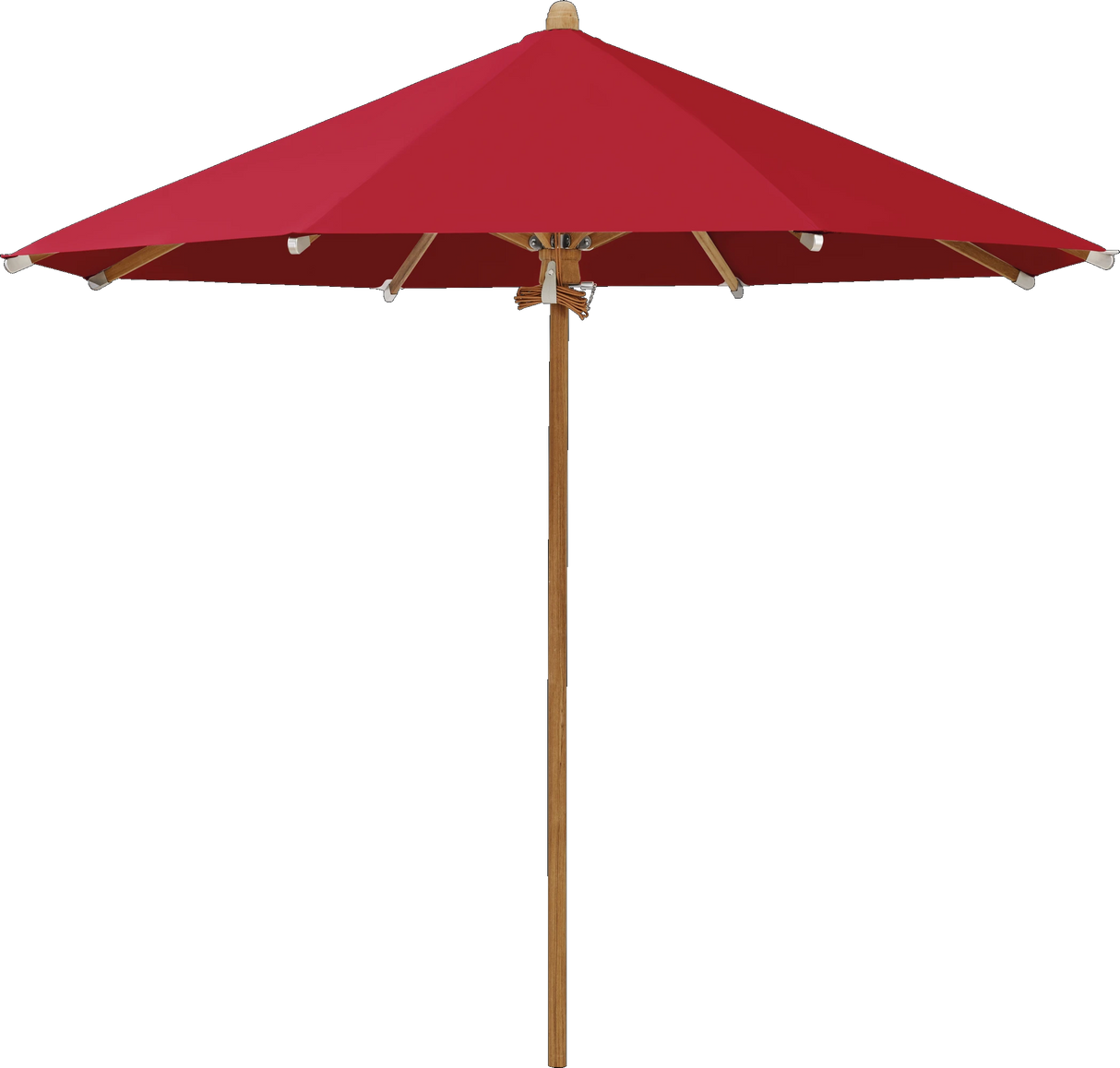 Glatz Parasol TEAKWOOD rond Cat.5 646 Rubino