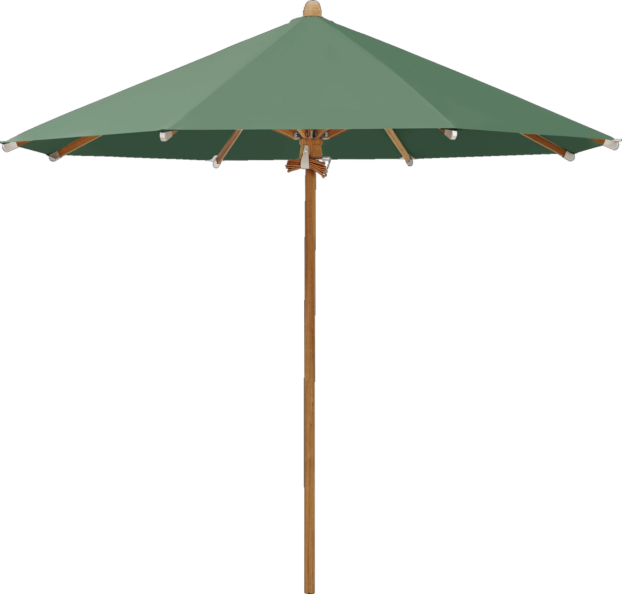 Glatz Parasol TEAKWOOD rond Cat.5 677 Nile