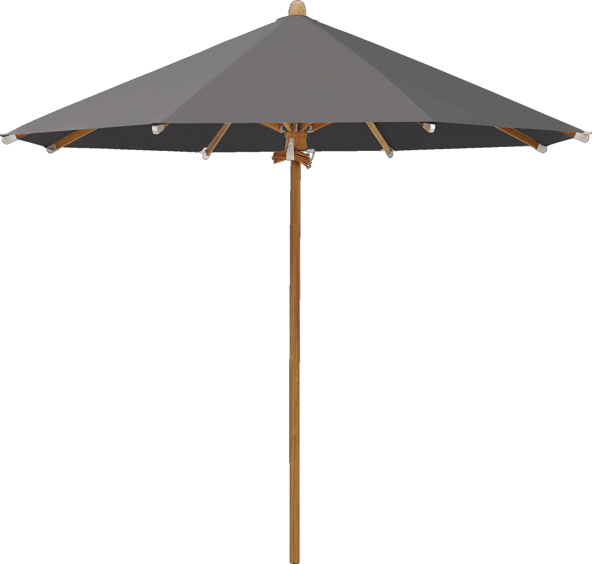 Glatz Parasol TEAKWOOD rond Cat.5 807 Lava