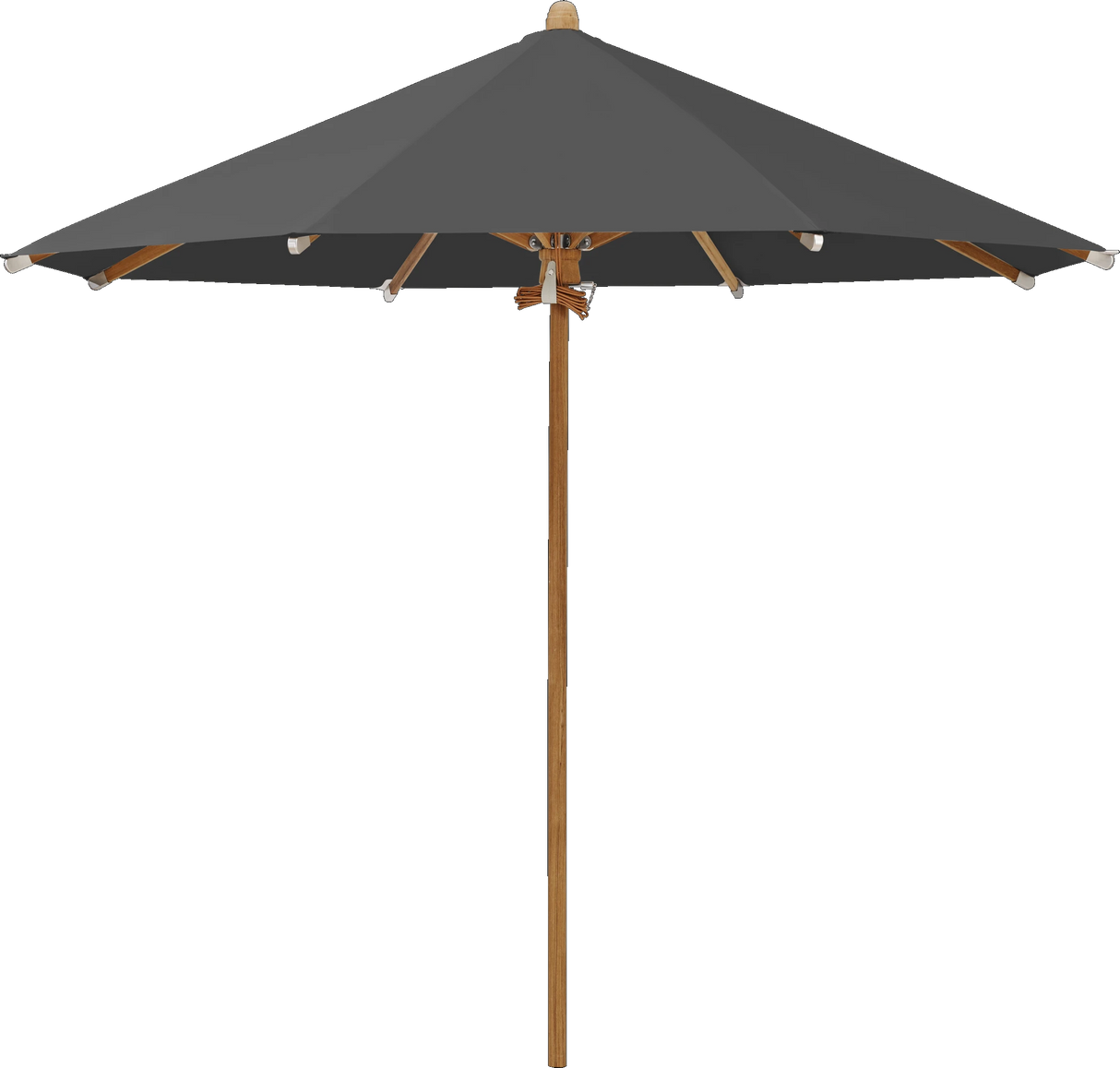 Glatz Parasol TEAKWOOD rond Cat.5 809 Midnight