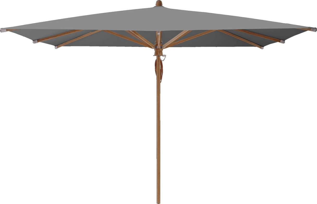Glatz Parasol TEAKWOOD carre Cat.5 502 Thunder