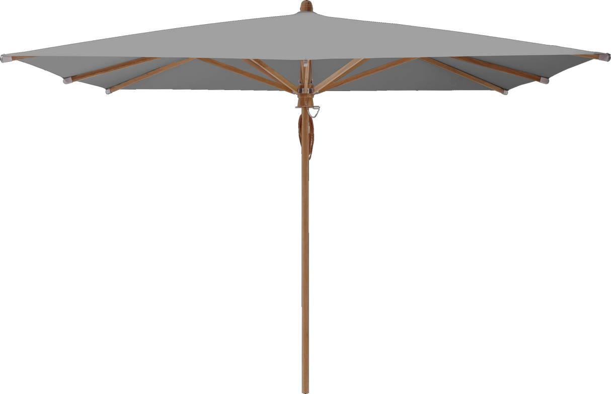 Glatz Parasol TEAKWOOD carre Cat.5 509 Slate