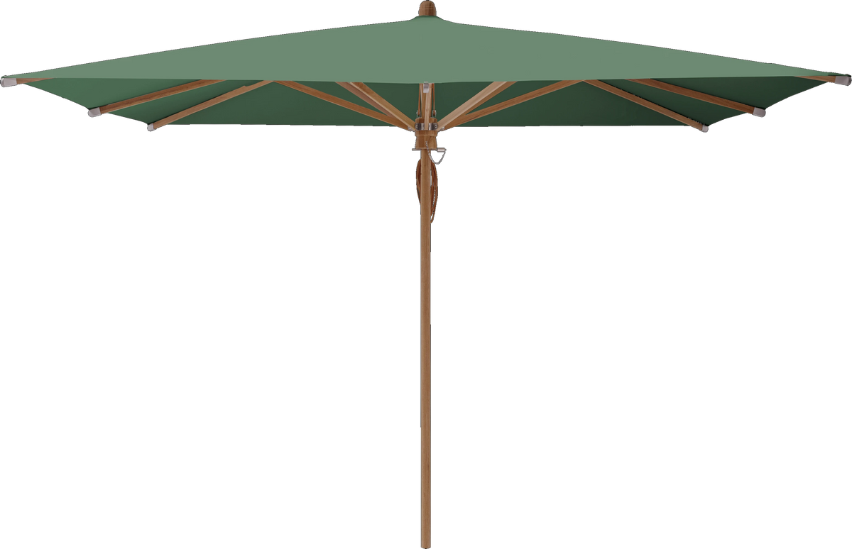 Glatz Parasol TEAKWOOD carre Cat.5 677 Nile