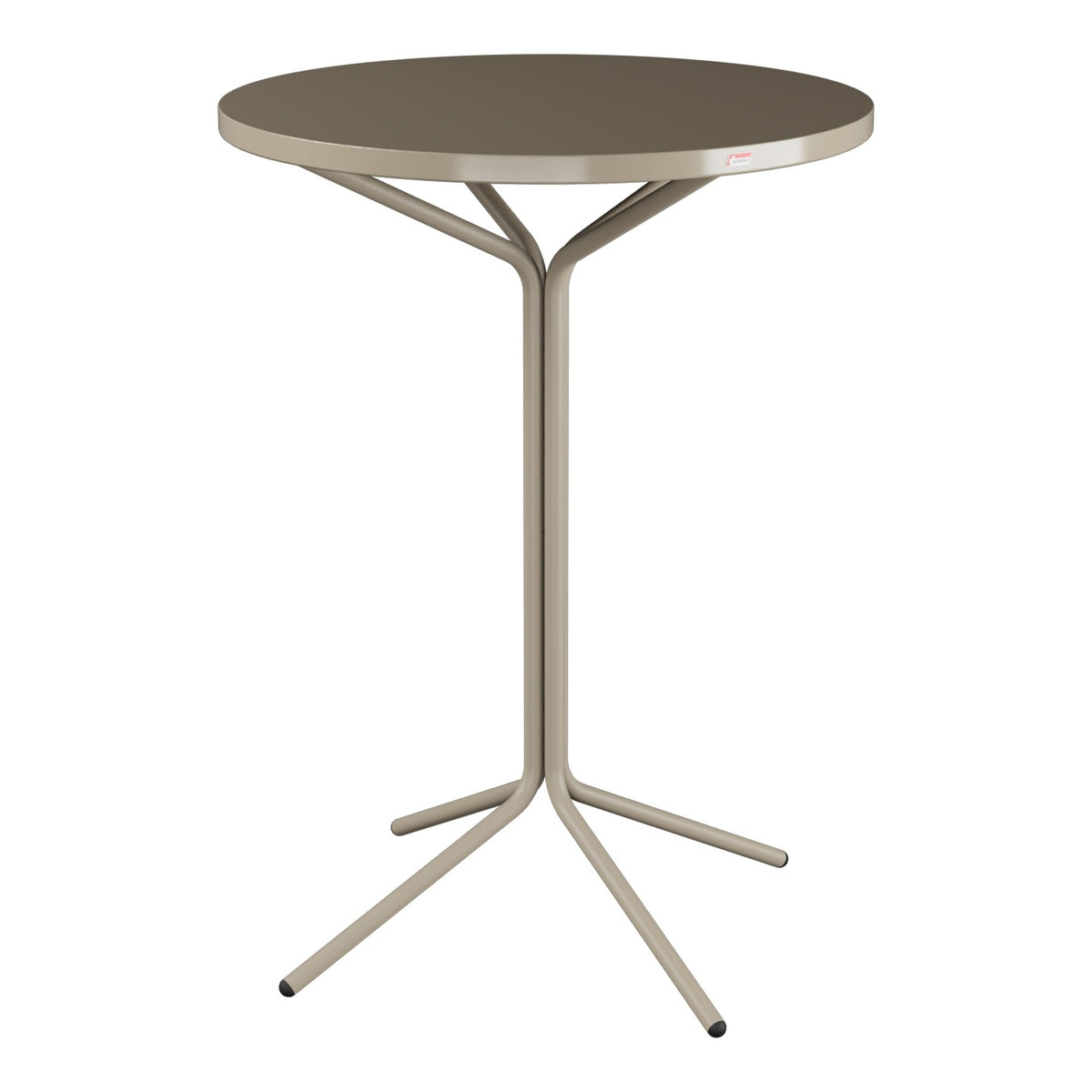 Schaffner PIX Table haute bistrot Ø80cm H:110cm – Champagne 85 / Champagne 85