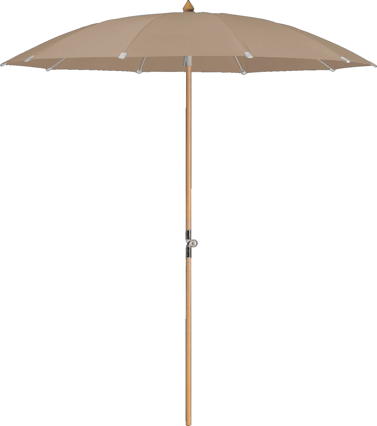 Glatz Parasol ALEXO rond Cat.5 650 Camel