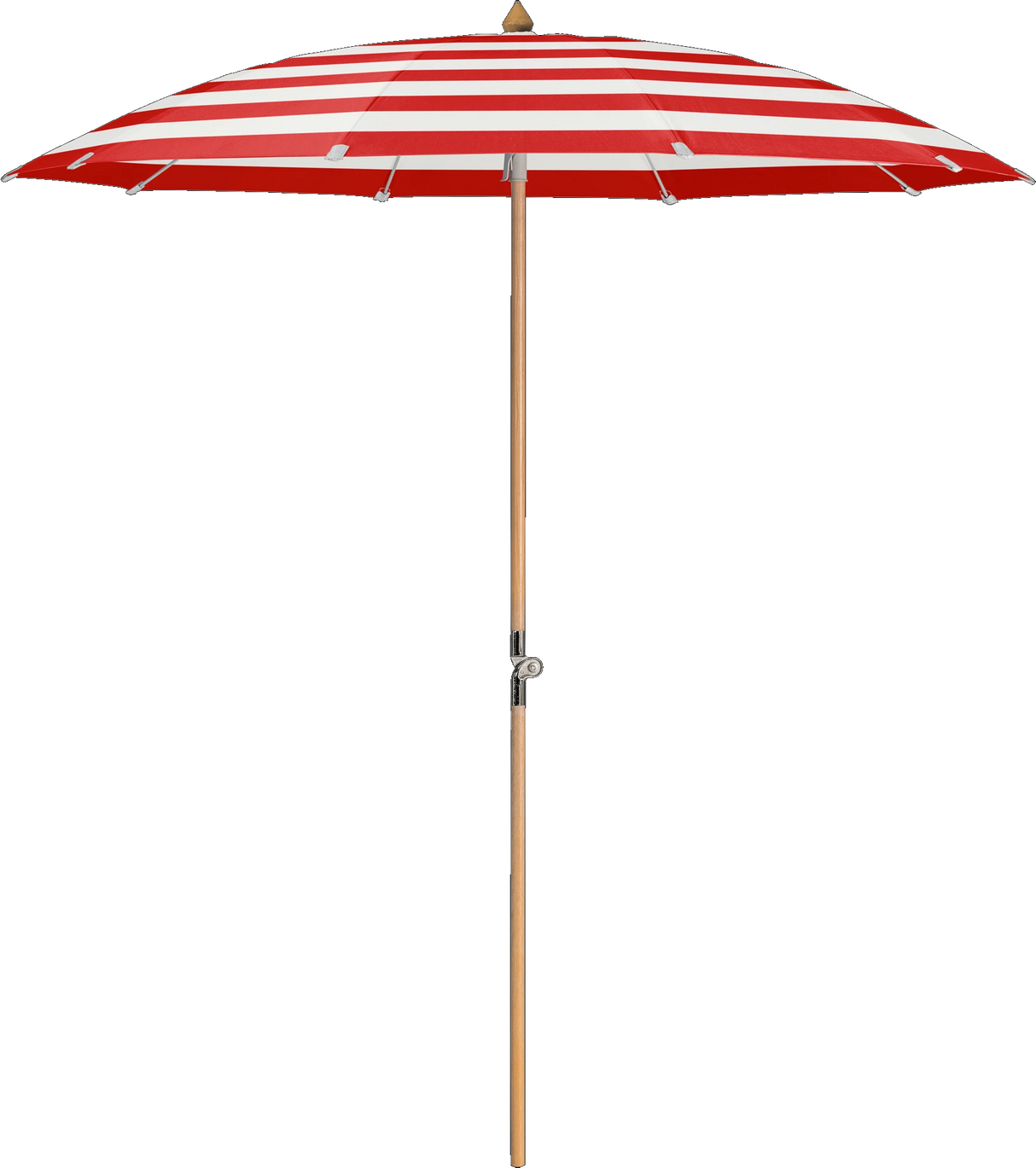 Glatz Parasol ALEXO rond Cat.5 800 Red Stripe