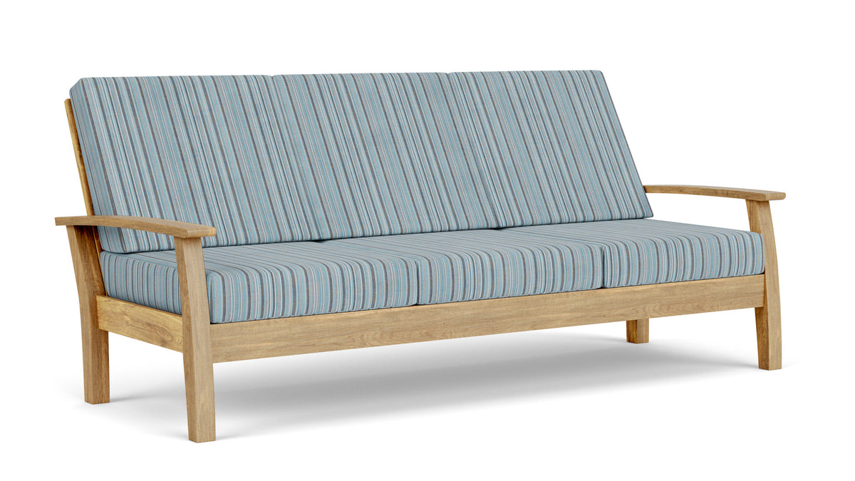 Barlow Tyrie Haven Canapé 3 places lounge avec coussins Porto Blue Chine 3776