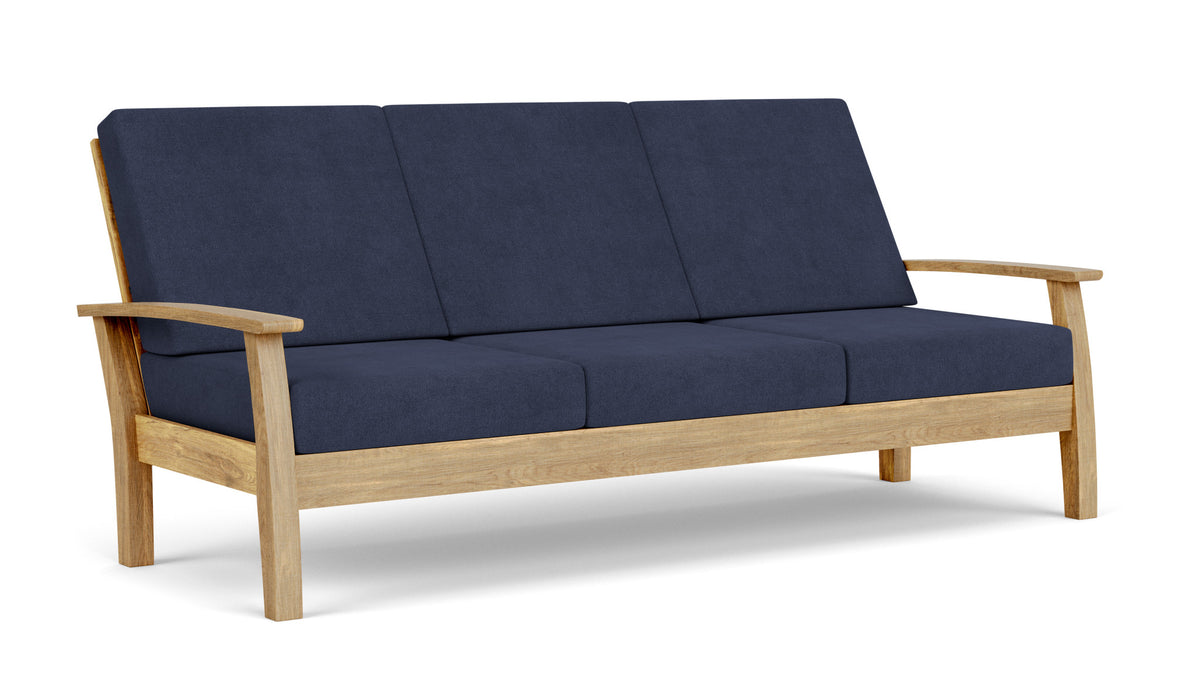 Barlow Tyrie Haven Canapé 3 places lounge avec coussins Indigo 18017