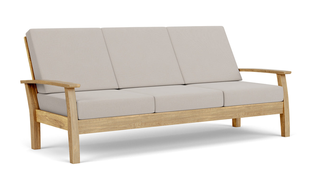 Barlow Tyrie Haven Canapé 3 places lounge avec coussins Chalk 10152