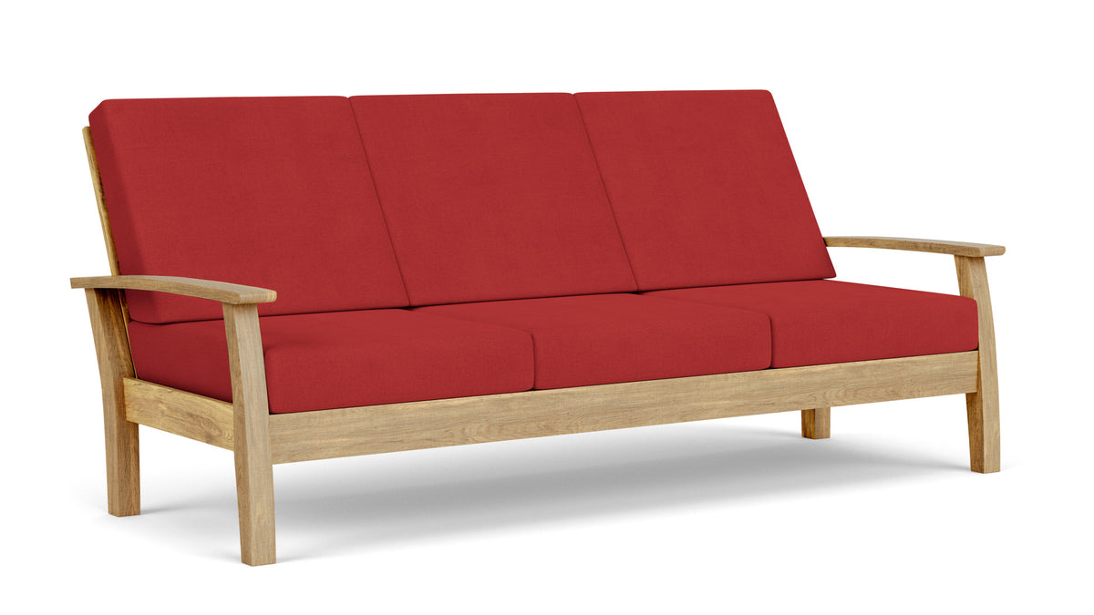 Barlow Tyrie Haven Canapé 3 places lounge avec coussins Paris Red 3728