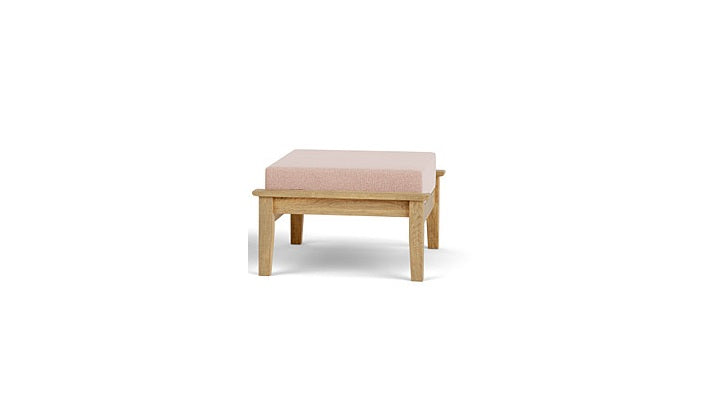Barlow Tyrie Haven Hocker Pouf Ottoman mit Kissen