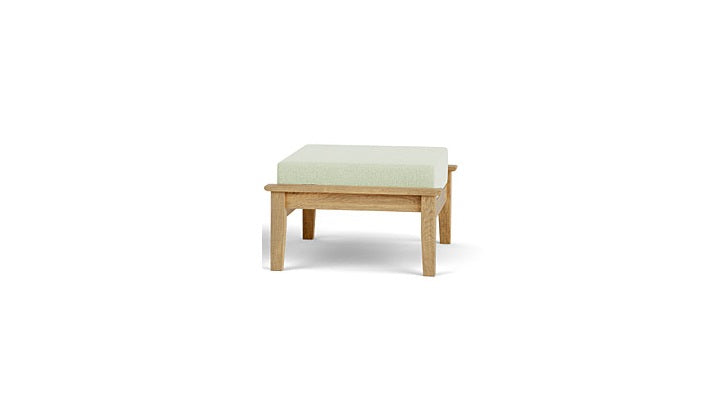 Barlow Tyrie Haven Hocker Pouf Ottoman mit Kissen