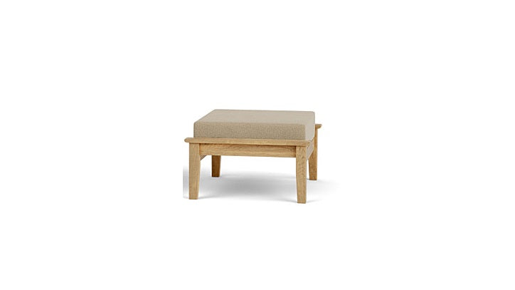 Barlow Tyrie Haven Hocker Pouf Ottoman mit Kissen