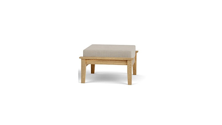 Barlow Tyrie Haven Hocker Pouf Ottoman mit Kissen