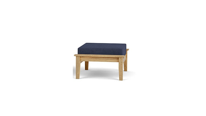 Barlow Tyrie Haven Hocker Pouf Ottoman mit Kissen