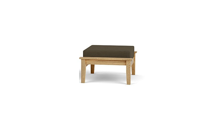 Barlow Tyrie Haven Hocker Pouf Ottoman mit Kissen