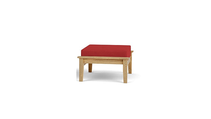 Barlow Tyrie Haven Hocker Pouf Ottoman mit Kissen