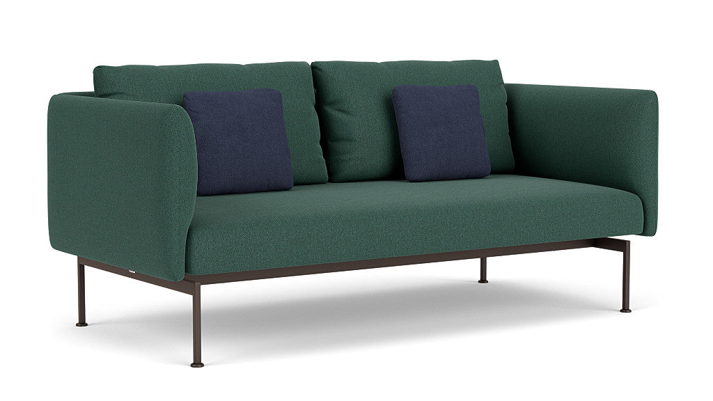 Barlow Tyrie Layout Deep Seating Double Seat - High Arms - Double seat and back with High Arms - with cushions