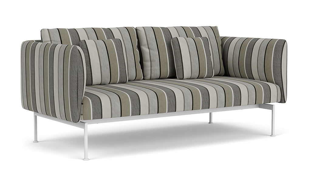 Barlow Tyrie Layout Deep Seating Double Seat - High Arms - Double seat and back with High Arms - with cushions