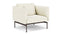 Barlow Tyrie Layout Deep Seating Single Seat - High Arms - Single seat and back with High Arms - avec coussins