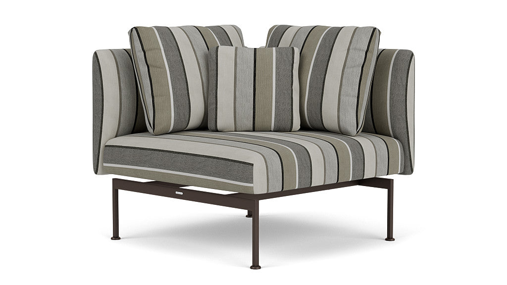 Barlow Tyrie Layout Deep Seating Corner Seat - with cushions