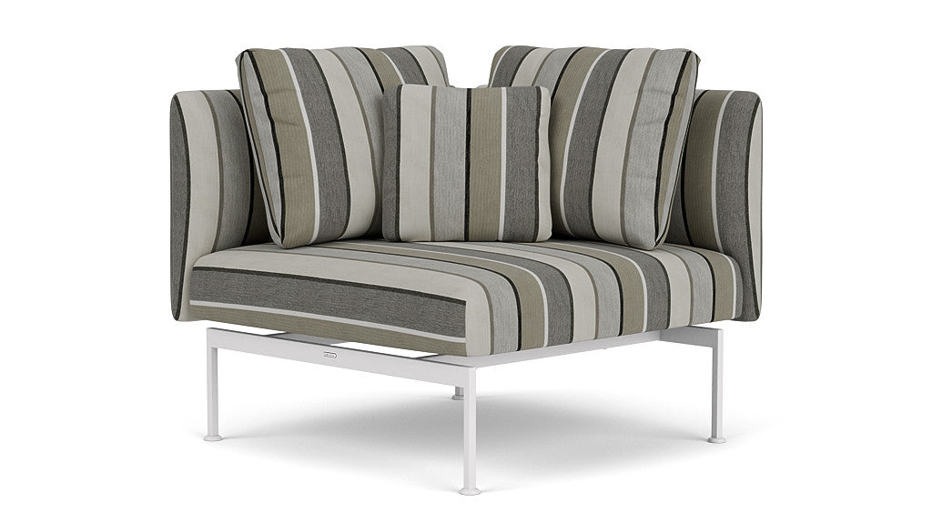 Barlow Tyrie Layout Deep Seating Corner Seat - with cushions