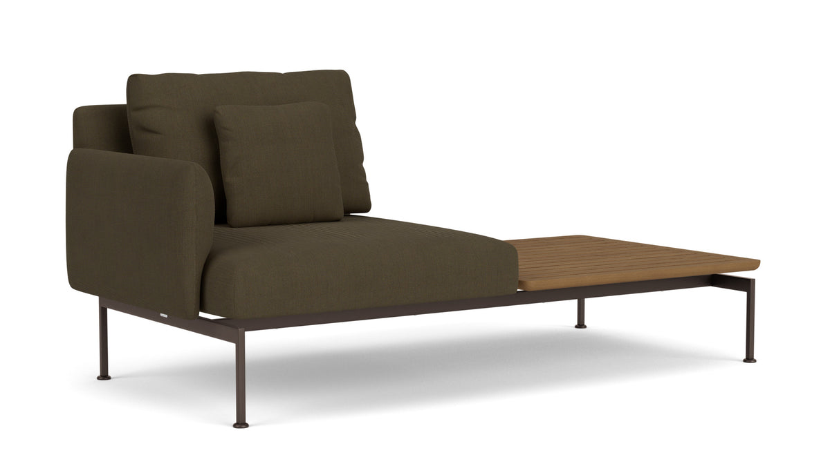 Barlow Tyrie Layout Deep Seating Solo Set - avec coussins Armature Forge Grey Charcoal 3705