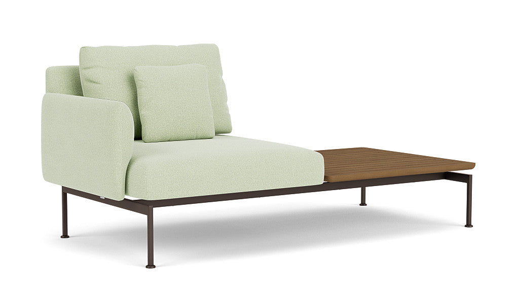 Barlow Tyrie Layout Deep Seating Solo Set - avec coussins