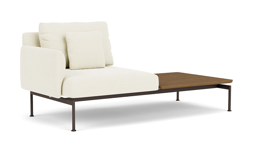 Barlow Tyrie Layout Deep Seating Solo Set - avec coussins Armature Forge Grey Natural 5404