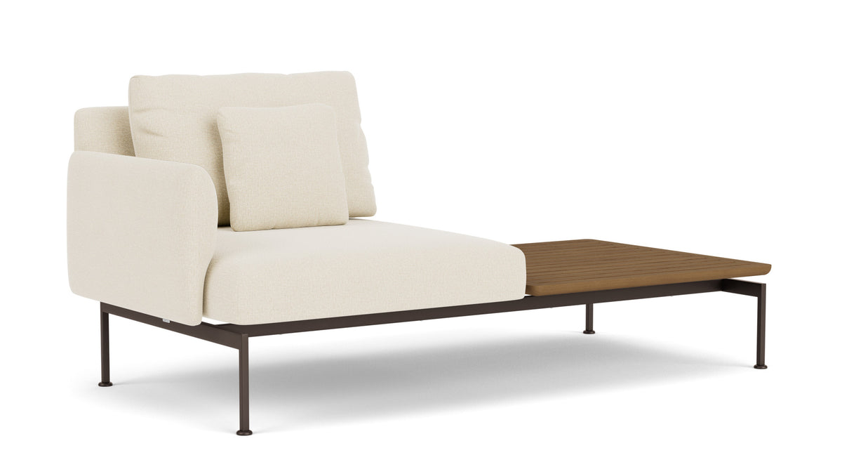 Barlow Tyrie Layout Deep Seating Solo Set - avec coussins Armature Forge Grey Canvas 5453