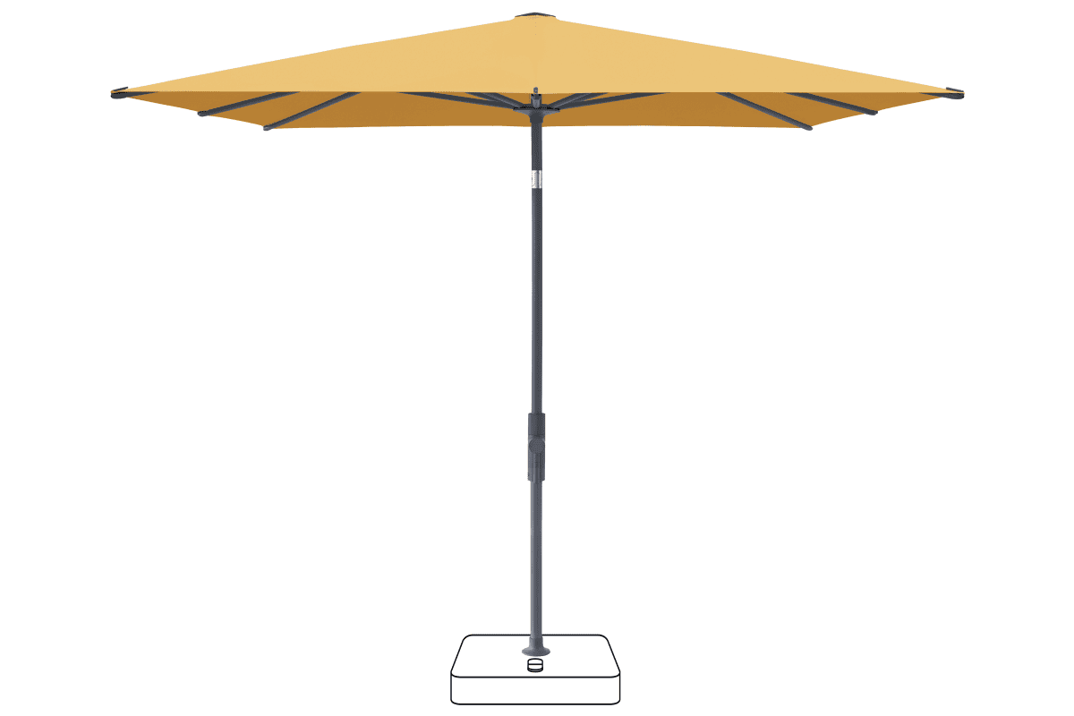 Glatz Parasol VITA Torna carre Cat.5 617 Safran Anthracite