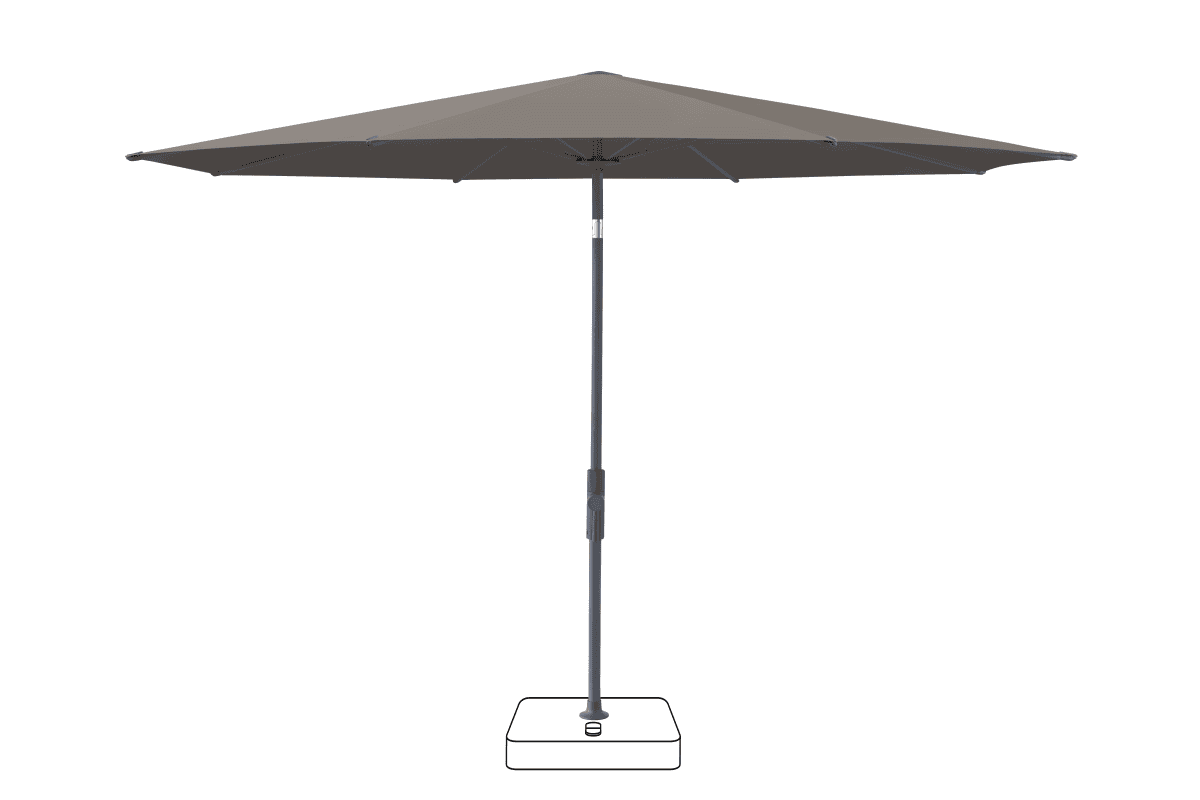 Glatz Parasol VITA Torna rond Cat.5 806 Forge Anthracite