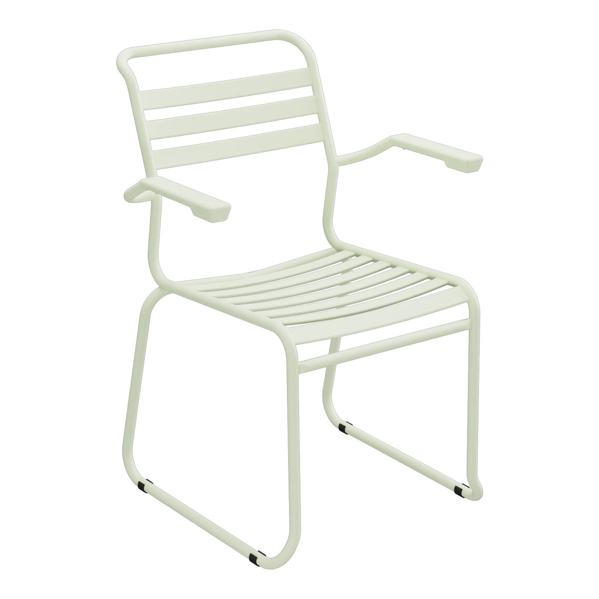 Schaffner Säntis Fauteuil Repas luge Lattes – Vert Pastel 64 / Vert Pastel 64