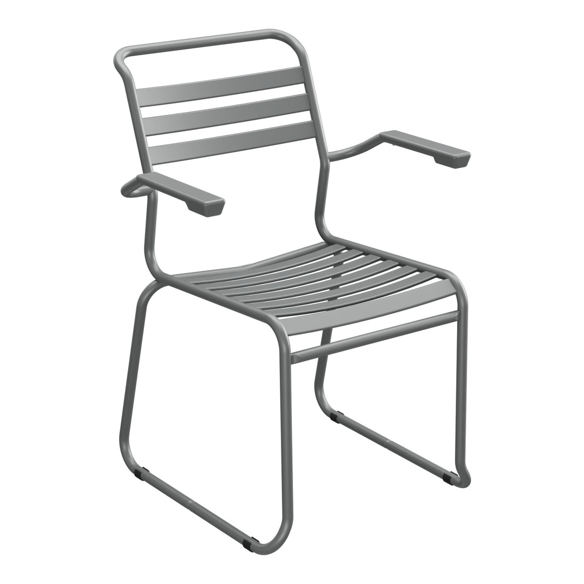 Schaffner Säntis Fauteuil Repas luge Lattes – Graphite 73 / Graphite 73