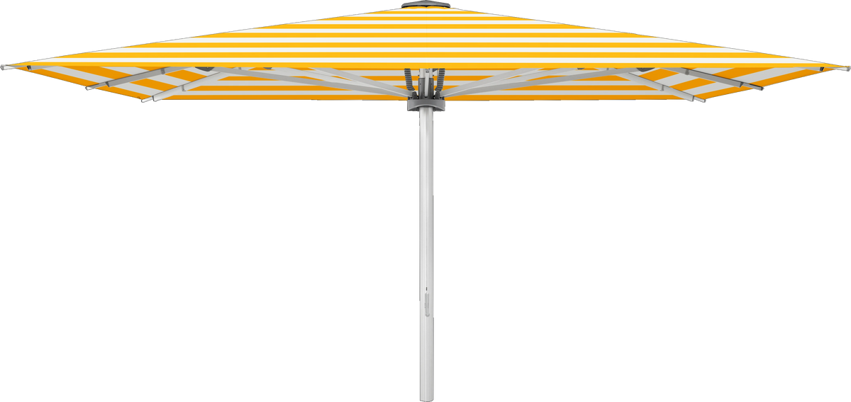 Glatz Parasol PALAZZO Style carre Cat.5 624 Yellow Stripe