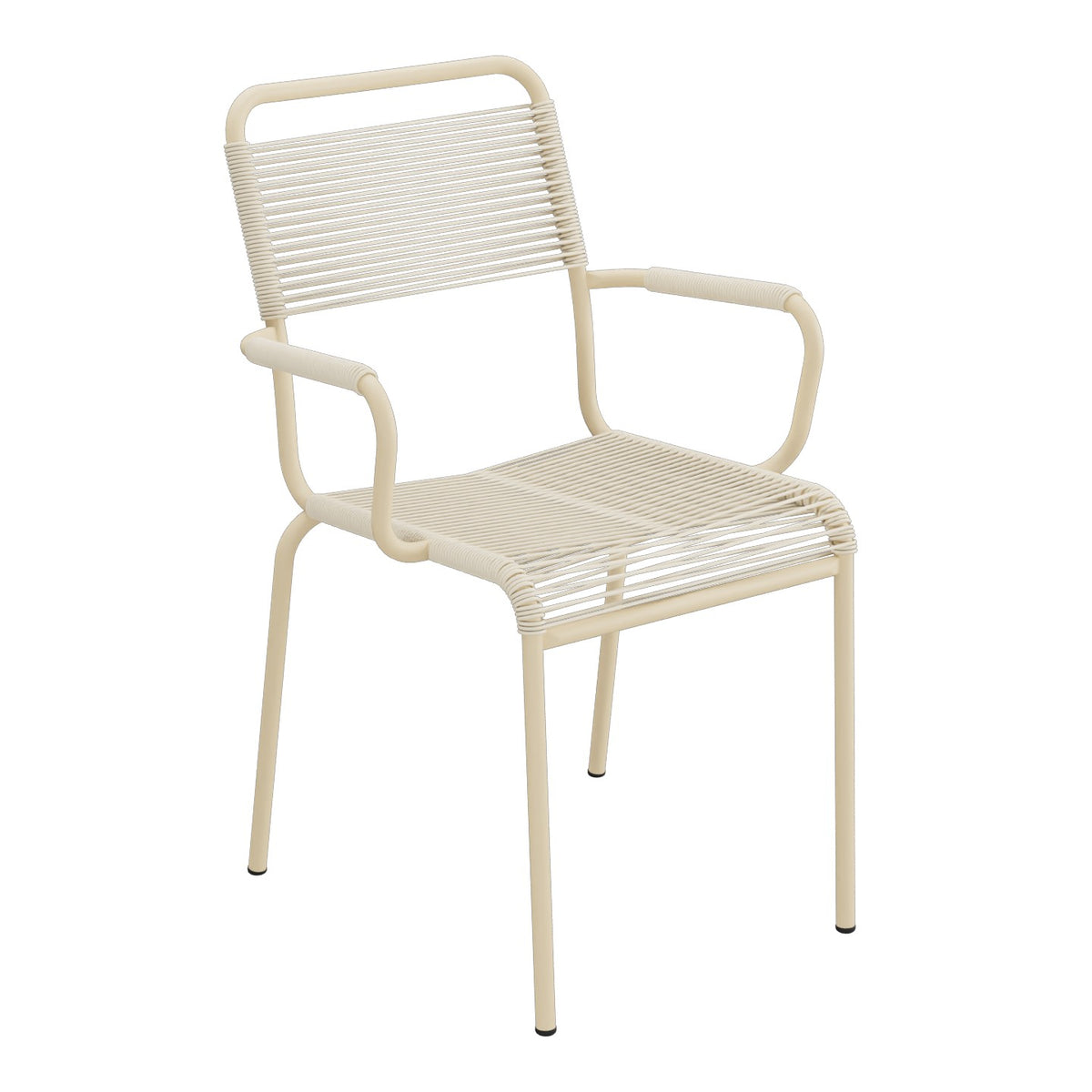 Schaffner Rigi fauteuil repas Spaghetti – Sable Pastel 15 / Marron Pastel 83