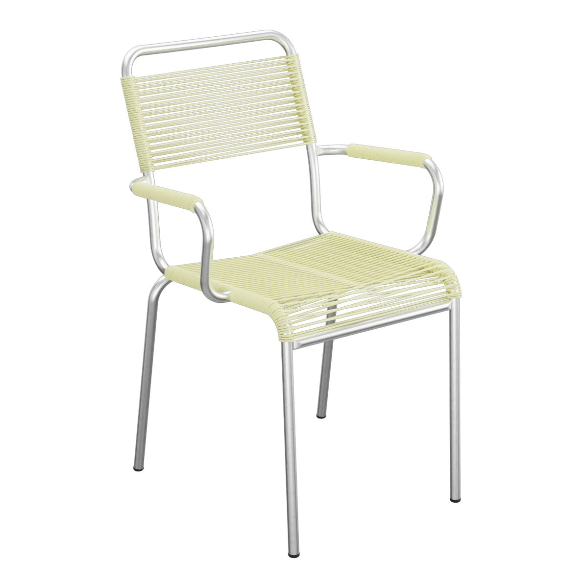 Schaffner Rigi fauteuil repas Spaghetti – Jaune Buis 18 / Galvanisé à chaud 02
