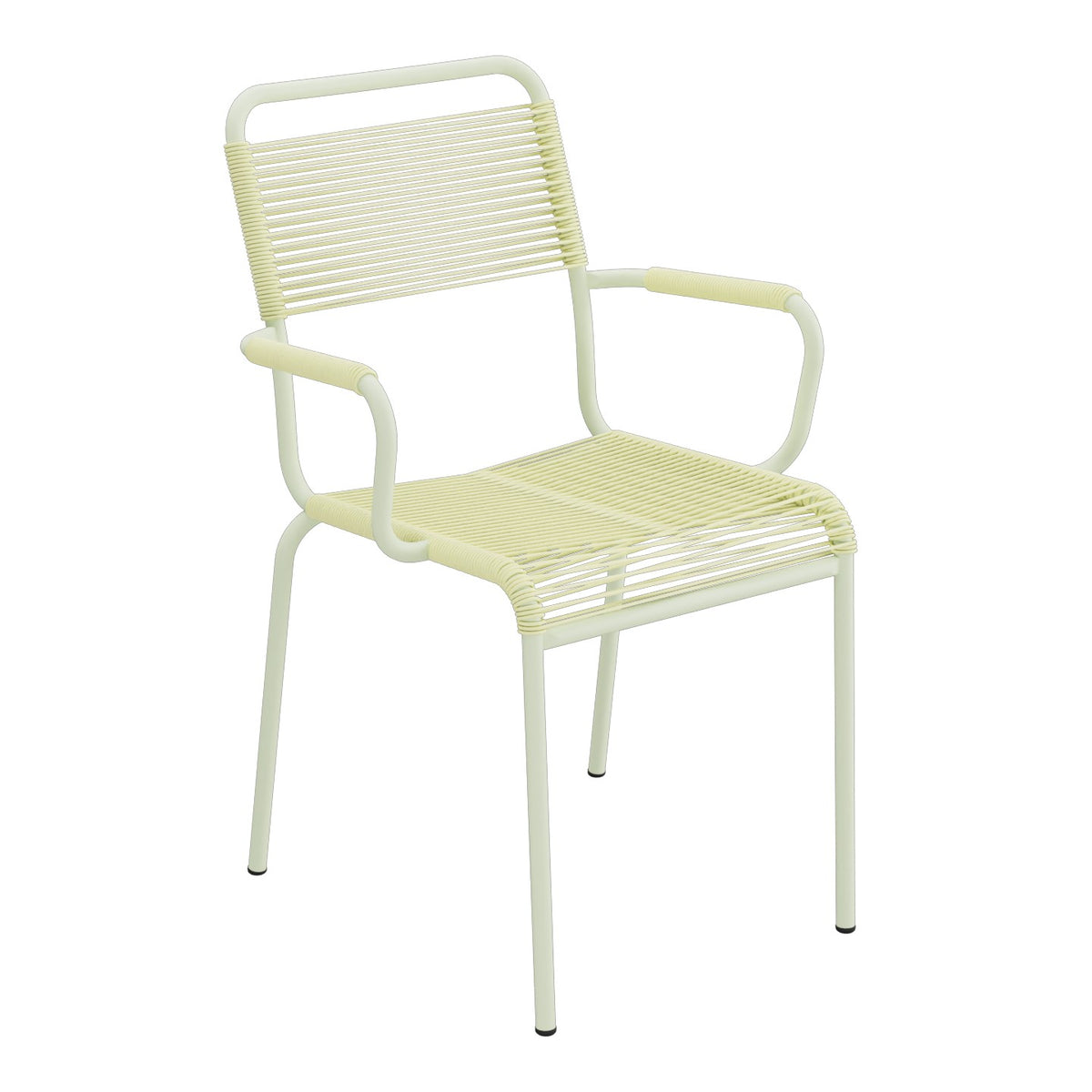 Schaffner Rigi fauteuil repas Spaghetti – Jaune Buis 18 / Vert Pastel 64