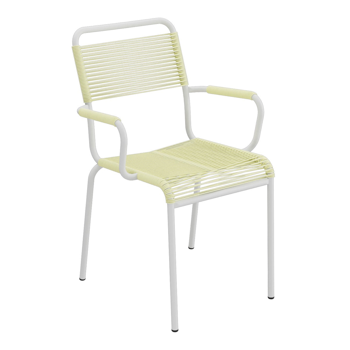 Schaffner Rigi fauteuil repas Spaghetti – Jaune Buis 18 / Gris Argent 78