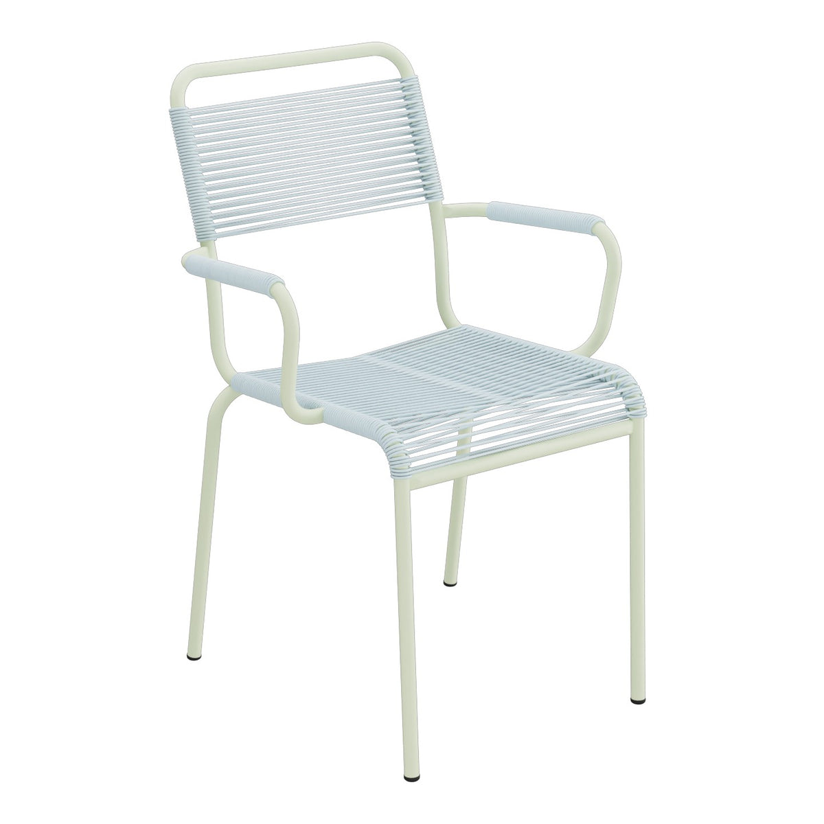 Schaffner Rigi fauteuil repas Spaghetti – Bleu Pastel 51 / Vert Pastel 64