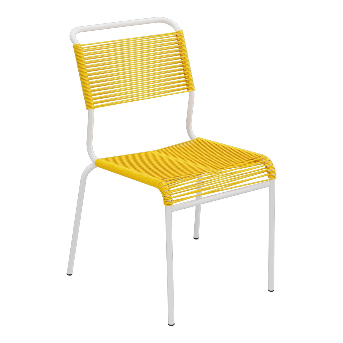 Schaffner Säntis Chaise Spaghetti – Jaune 11 / Blanc 90