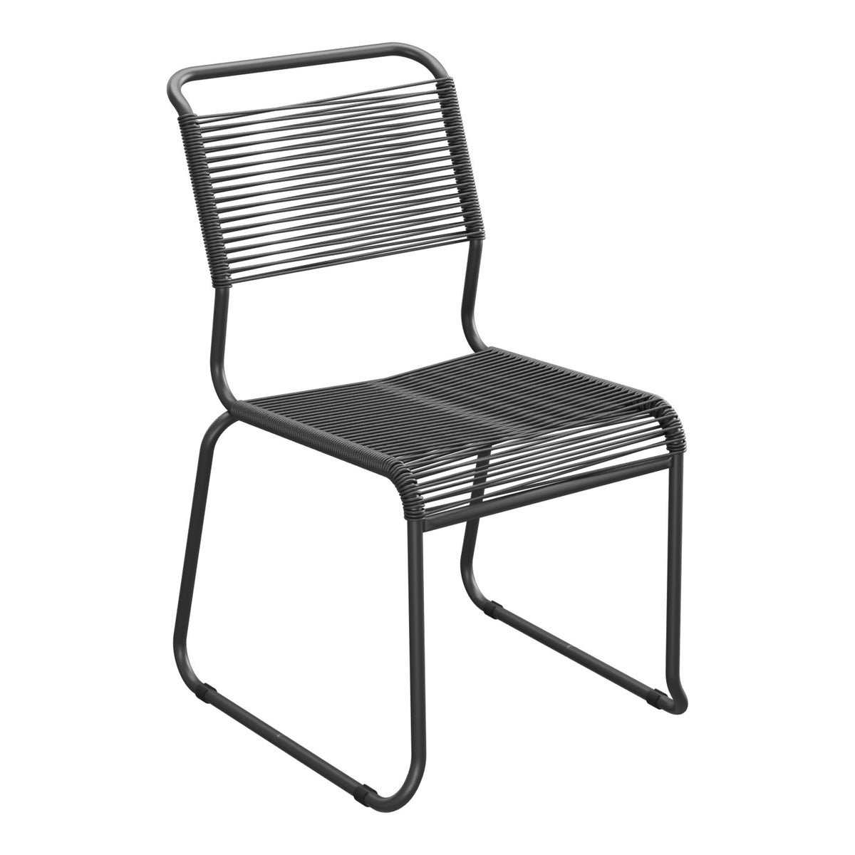 Schaffner Säntis Chaise luge Spaghetti – Anthracite 77 / Anthracite 77