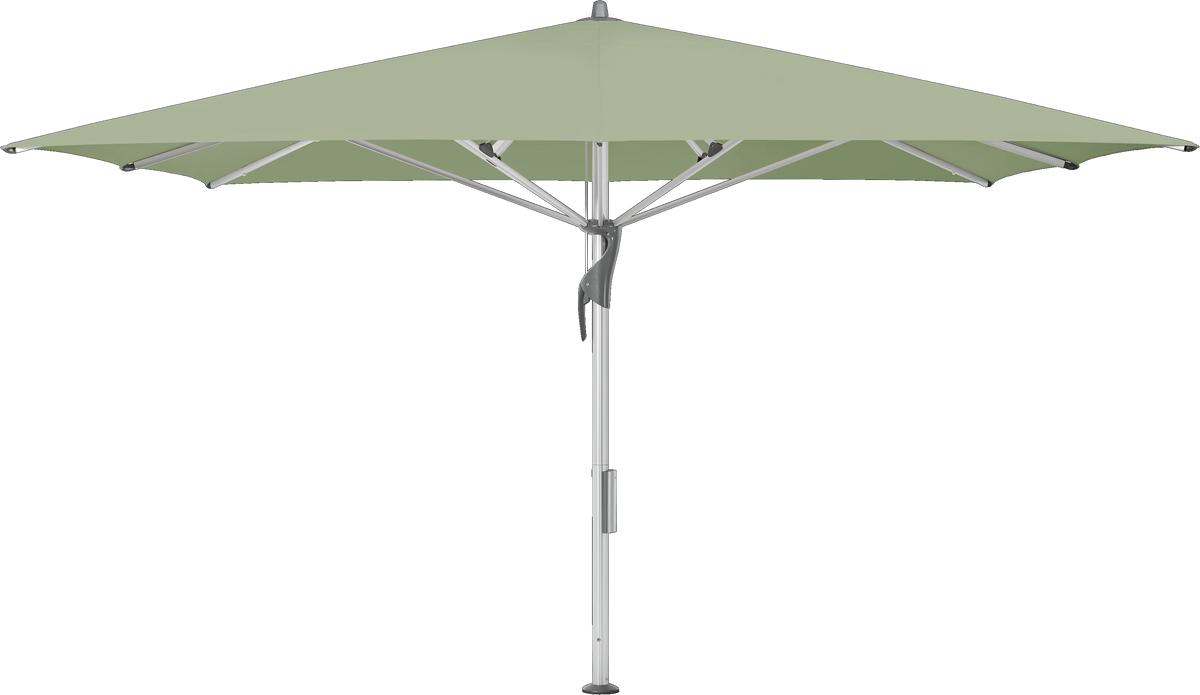 Glatz Parasol FORTELLO LED easy carre Cat.5 579 Pistachio