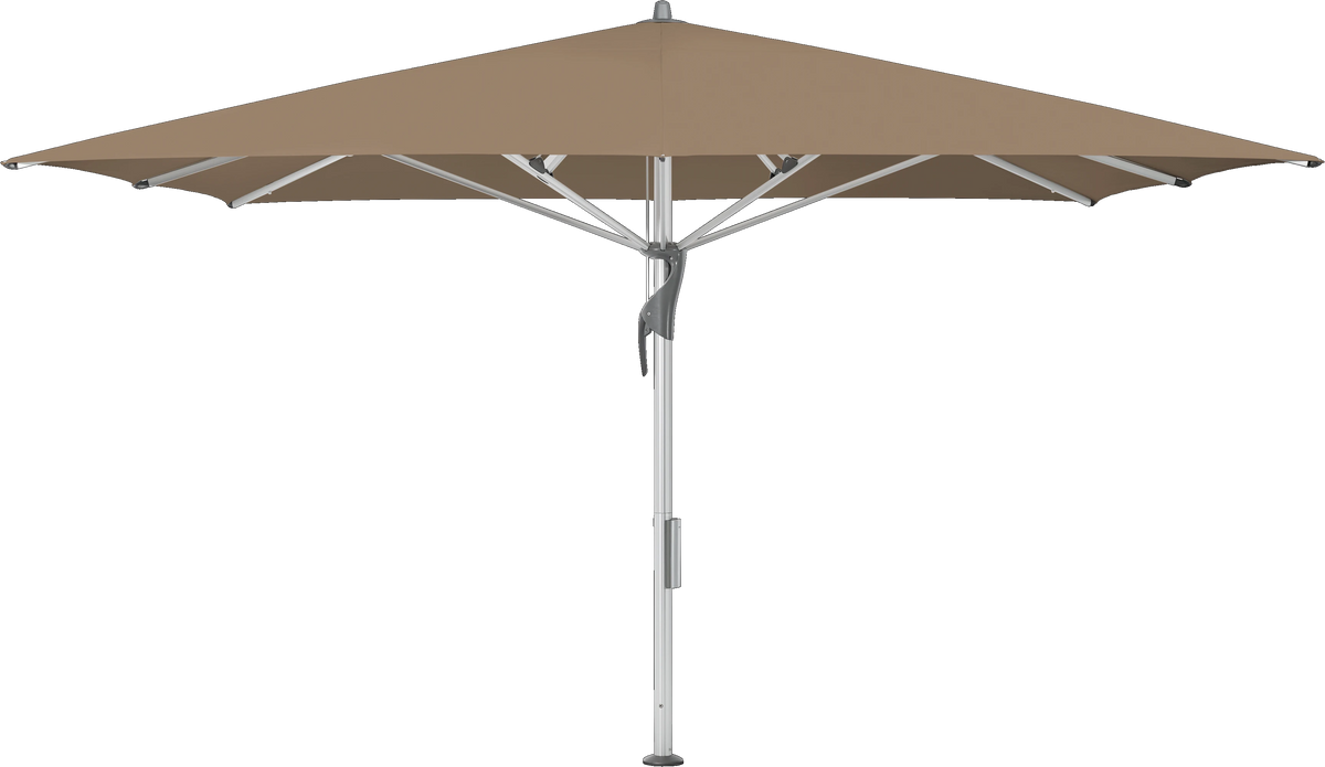 Glatz Parasol FORTELLO LED easy carre Cat.5 805 Walnut