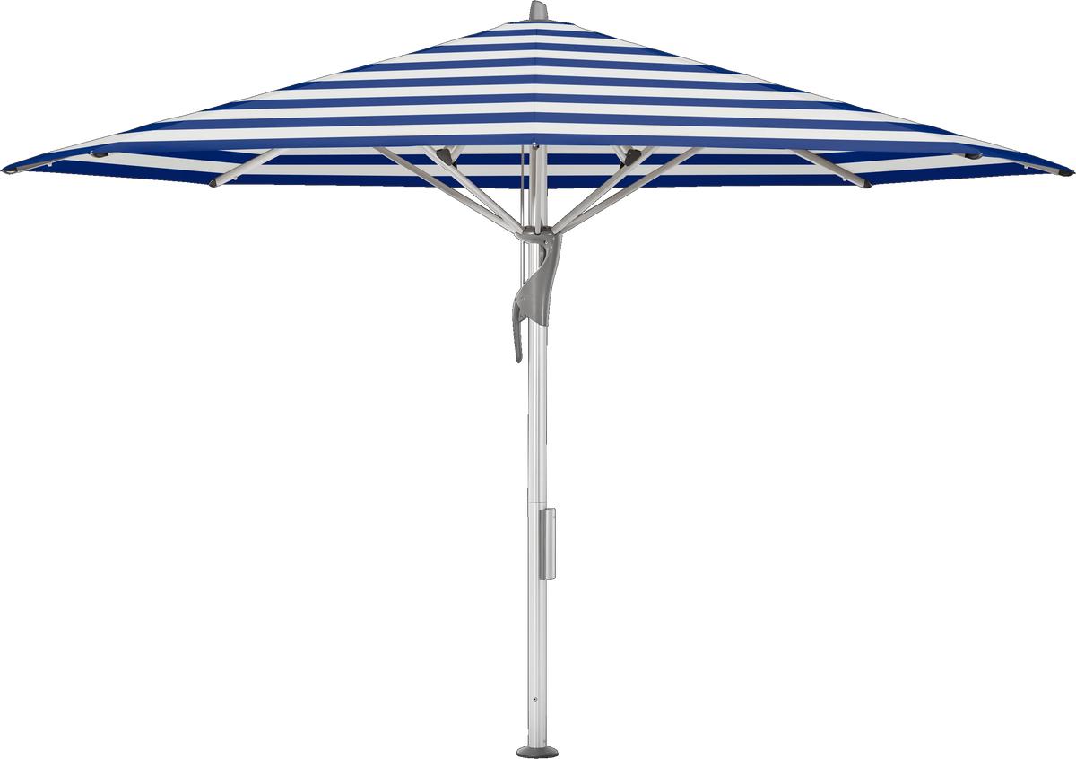 Glatz Parasol FORTELLO LED easy rond Cat.5 602 Blue Stripe