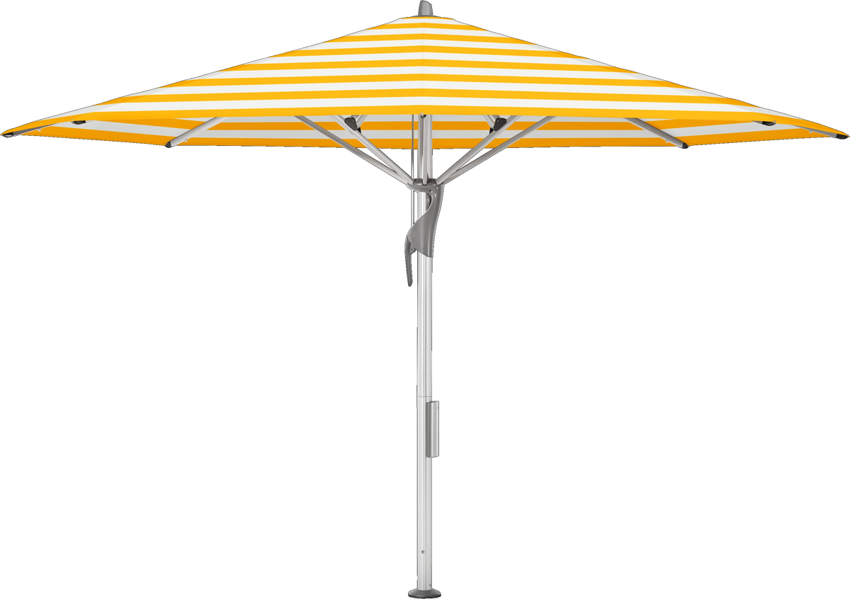 Glatz Parasol FORTELLO LED easy rond Cat.5 624 Yellow Stripe