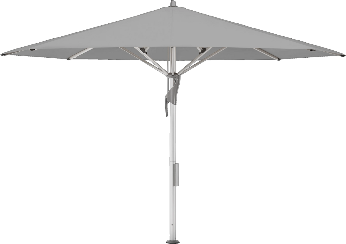 Glatz Parasol FORTELLO LED easy rond Cat.5 652 Silver